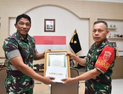Gagalkan Peredaran Narkotika Jenis Sabu Babinsa Dapat Penghargaan Dari Danrem 143/HO