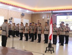 Kopolda Sultra Pimpin Sertijab Polres Dan PJU Yang Di Gelar Aula Dhacara Polda Sultra.