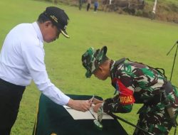 Kodim 1429/Butur Gelar Upacara Pembukaan TMMD Ke -117 Tahun 2023