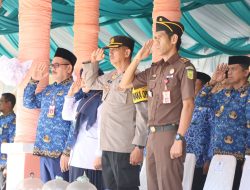 Wakapolres Sidrap Hadiri Upacara Integrasi Nasional Tingkat Kabupaten