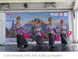 Meriahnya Lotus Festival 2023, KJRI Hadirkan “Indonesia Mini” di Echo Park Los Angeles Calofornia