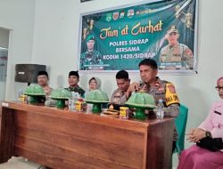 Wakapolres Sidrap Laksanakan Jum’at Curhat di Kecamatan Panca Lautang, Ini Pesannya