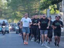 Pangdam XIV/Hsn: Lari Bersama PJU Strategi Efektif Untuk Sehat dan Kompak
