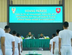 Seleksi Caba PK TNI AD TA 2023, Pangdam Inginkan Hasil Seleksi Panda Kodam XIV/Hsn Berkualitas dan Dapat Dipertanggungjawabkan
