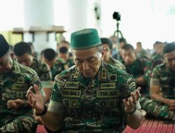 Road Show Safari Jumat ke-14 : Pangdam XIV/Hsn Sasar Masjid Isti’wan Yonif Raider 700/WYC