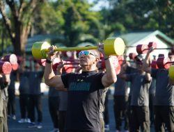 Pangdam XIV/Hsn : Olah Raga Bersama Prajurit Untuk Kesehatan, Komunikasi Informal dan Stylish