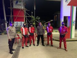 Antisipasi Gangguan Kamtibmas, Polsek Dua Pitue Polres Sidrap Terus Gencarkan Patroli Malam Hari