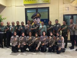 Pangdam XIV/Hsn Pastikan Pemilu Lancar dan Aman Kepada Jajaran Forkopimda, KPU, Banwaslu, FKUB Kab. Luwu Timur dan Luwu Utara