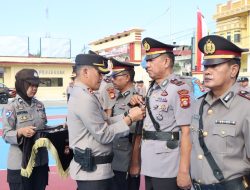 Kapolres Sidrap Pimpin Sertijab, Kasat dan Kapolsek Jajaran