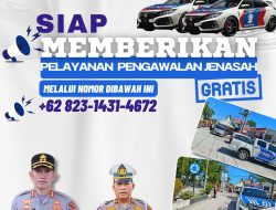 Sat Lantas Polres Sidrap Siap Memberikan Pelayanan Pengawalan Jenasah Gratis Untuk Masyarakat