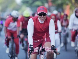 Merah Putih Family Fun Bike : Pangdam XIV/Hsn, Kebersamaan TNI-Rakyat Kunci Indonesia Kuat