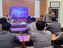 Persiapan Pengamanan Rangkaian Pemilu 2024, Personel Sat Lantas Polres Sidrap Mengikuti Pelatihan Fungsi Turjawali