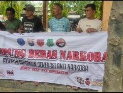 Tim Kampung Bebas Narkoba Mappedeceng Polres Sidrap Terus Gencarkan Sosialisasi Bahaya dan Peredaran Narkoba