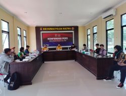 Kegiatan Rutin Bincang-Bincang Polda Sultra dengan Insan Pers Membangun Kedekatan dan Transparansi