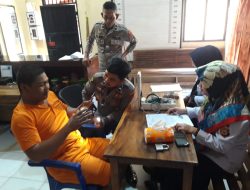 Sidokkes Polres Sidrap Cek Kesehatan Para Tahanan Endra Darma Laksana