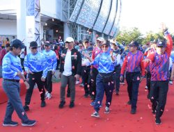 Gelar Fun Walk and Family Gathering Dies Natalis ke-67 Unhas, Aster Kasdam XIV/Hsn Wakili Pangdam