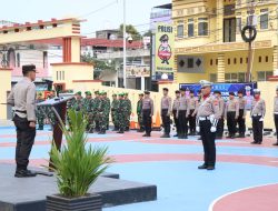 Ini Pesan Kapolres Sidrap Saat Pimpin Apel Gelar Pasukan Operasi Zebra Pallawa 2023