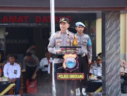 Polres Enrekang Gelar Apel Gelar Pasukan Ops Zebra Pallawa 2023
