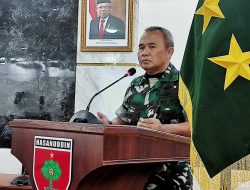 Satukan Visi Demi Keselamatan Prajurit, Kasdam XIV/Hsn Wakili Pangdam Pimpin Rapat Kajian Pencegahan Lakalalin di Lingkungan Kodam XIV/Hsn