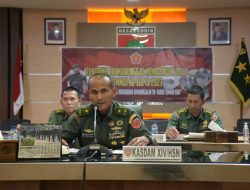 TMMD ke-118 TA 2023 Akan Digelar, Kasdam XIV/Hsn Wakili Pangdam Ikuti Rakornis Secara Virtual