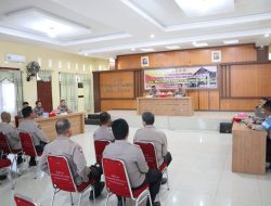 Konseling Hasil Apk E-Mental Personel, Biro SDM Polda Sulsel Berkunjung Ke Polres Sidrap