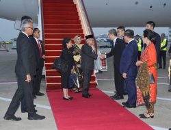 Tiba di Shanghai, Wapres Akan Lakukan Serangkaian Pertemuan di Bidang Ekonomi