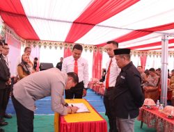 Komitmen Berantas Narkotika, Kapolres Sidrap Deklarasi Kampung Bebas Narkoba Sipakainge Teteaji 
