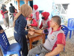 Jajaran Personel Polres Sidrap Laksanakan Tes Kesamaptaan Jasmani Semester II T.A 2023