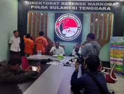 Dit Resnarkoba Polda Sultra Berhasil Menangkap Bandar Shabu Asal Kolaka