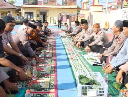 Kapolres Sidrap Mengecek Pengamanan Pelaksanaan Penetapan dan Pengundian Nomor Urut Calon Kepala Desa