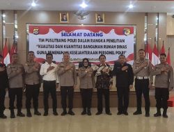 Puslitbang Polri Penelitian di Polda Sultra, Evaluasi Kuantitas dan Kualitas Bangunan Rumah Dinas Guna Pemenuhan Kesejahteraan Personel Polri