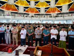 Sulsel Bershalawat, Pangdam XIV/Hsn Bersama Unsur Forkompinda Sulsel, Peringati Maulid Nabi SAW Dan Tasyakuran HUT Ke-78 TNI