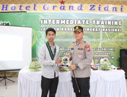 AKBP Erwin Syah Jadi Narasumber di Acara Latihan Kader II Tingkat Nasional HMI Cabang Sidrap 