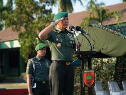 Sambut Kedatangan Satgas Pamtas RI-RDTL Yonkav 10/Mendagiri, Pangdam XIV/Hsn Berikan Apresiasi Atas Capaian Prestasi Yang Diraih