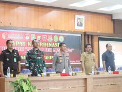 Kapolres Sidrap Pimpin Rakor Kesiapan Operasi Mantap Brata 2023-2024 Dalam Rangka Pengamanan Pemilu 