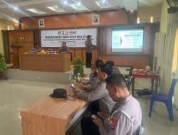 Kabag Ops Polres Sidrap Gelar Latihan Pra Operasi Mantap Brata 2023-2024