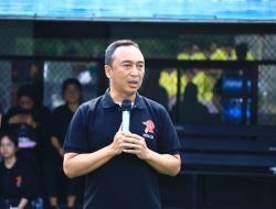 Perkuat Sinergisitas, Polri dan Jurnalis Gelar Seven Soccer