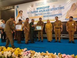 Pemprov Sulsel Gelar Workshop Operator Aplikasi Stunting “Inzting”, Kainfolahtadam XIV/Hsn Hadir Wakili Pangdam, Bentuk Dukungan Tangani Stunting