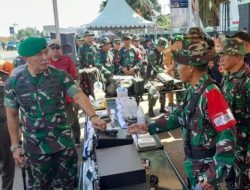 Gelar Latihan Lapangan Bencana Alam Korem 142/Tatag, Pangdam XIV/Hsn Berharap Latihan Harus Sinergi dan Timbul Kesiapsiagaan Dini Dalam Penanggulangan Bencana Alam