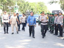 Kapolres Sidrap Pimpin Apel Gelar Pasukan Operasi Mantap Brata Dalam Rangka Pengamanan Pemilu 2024