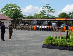 Gelar Pasukan Operasi Mantap Brata 2023 – 2024: Upaya Polda Sultra dalam Menjamin Keselamatan Pemilu