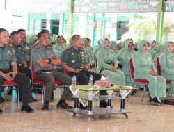 Melalui Vicon, Personel Kodim 1425 Jeneponto Mengikuti Pengarahan Danrem 141 Toddopuli