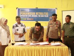 Sinergi Sukseskan Pemilu 2024, Pasi Intel Kodim 1425 Jeneponto Hadiri Sosialisasi Pengawasan Netralitas TNI, Polri dan ASN