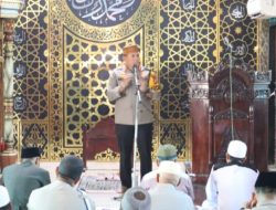 Ini Pesan Kapolres Sidrap Saat Melaksanakan Safari Jumat di Mesjid Al-Ikhlas Timoreng Panua