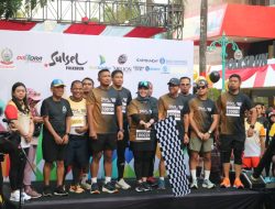Mewakili Pangdam, Asintel Kasdam XIV/Hsn Meriahkan Sulsel Folks Run Tahun 2023 Pada Rangkaian HUT Sulsel Ke-354
