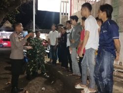 Bersinergi Jaga Kamtibmas, Personel Kodim 1425 Jeneponto Bersama Polres Jeneponto Lakukan Patroli Wilayah Gabungan