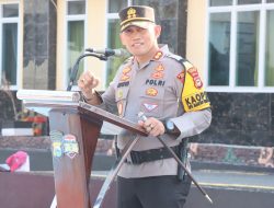 Kapolres Sidrap Ajak Personel Jaga Netralitas dan Menghindari Gerakan Tangan Yang Menyimbolkan Mendukung Paslon