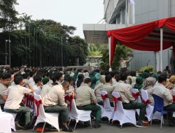 BNPB Gelar Apel Pagi dan Arahan Kepala Badan Nasional Penanggulangan Bencana