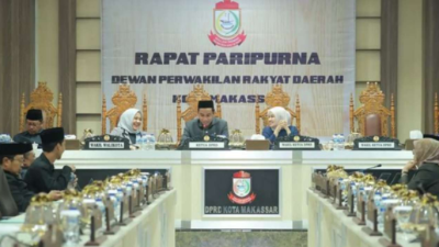 DPRD Kota Makassar Gelar Rapat Paripurna terkait Ranperda tentang Penyelenggaraan Kota Layak Anak (KLA).