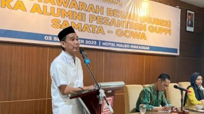Ketua DPRD Makassar Rudianto Lallo Pimpin IKA Pesantren Guppi Samata